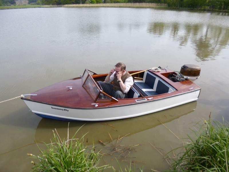 13ft classic speedboat. Father Brown