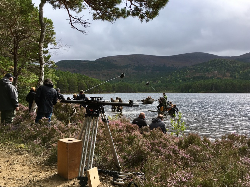 On set on Outlaw King