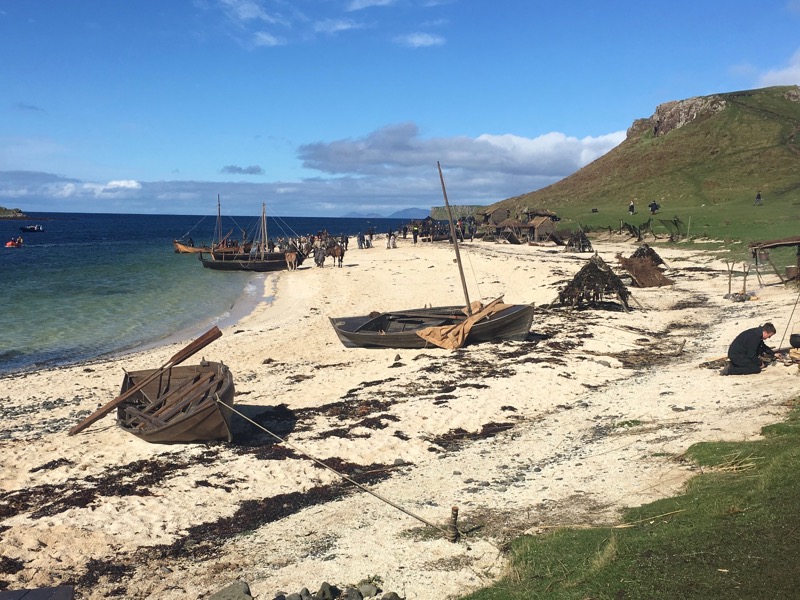 On set on Outlaw King